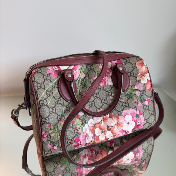 Gucci Handbags - Gucci Boston Bag - Blooms print